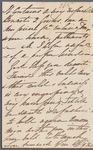 Georgiana Fitzroy to Jane Porter, autograph letter signed