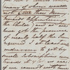 Henrietta E. Erskine to Jane Porter, autograph letter signed