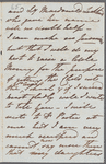 Henrietta E. Erskine to Jane Porter, autograph letter signed