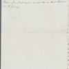 Henrietta E. Erskine to Jane Porter, autograph letter signed