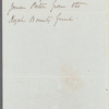 Robert Peel to John Shephard, autograph letter third person
