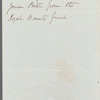 Robert Peel to John Shephard, autograph letter third person