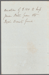 Robert Peel to John Shephard, autograph letter third person