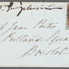 Mary Simpkinson, Lady Simpkinson to Jane Porter, autograph letter signed