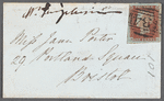 Mary Simpkinson, Lady Simpkinson to Jane Porter, autograph letter signed
