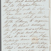 Mary Simpkinson, Lady Simpkinson to Jane Porter, autograph letter signed