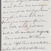 William Alexander Mackinnon to Jane Porter, autograph letter signed