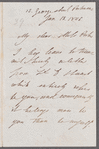 Count Valerian Krasinski to Jane Porter, autograph letter signed