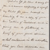Dudley Coutts Stuart to Jane Porter, autograph letter signed