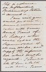 Sir Robert Wilson to Jane Porter, autograph letter signed