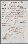 Sir Robert Wilson to Jane Porter, autograph letter signed