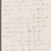 Harriet Shephard to Jane Porter, autograph letter signed