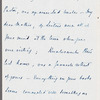 Henry Raikes to Jane Porter, autograph letter signed
