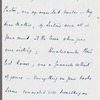 Henry Raikes to Jane Porter, autograph letter signed