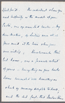 Henry Raikes to Jane Porter, autograph letter signed