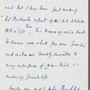 Henry Raikes to Jane Porter, autograph letter signed