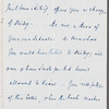 Henry Raikes to Jane Porter, autograph letter signed