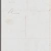 Henry Raikes to Jane Porter, autograph letter signed