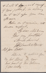 James Henry Monk to Jane Porter, autograph letter signed