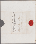 Mayor of Bristol to Jane Porter, [autograph?] letter third person