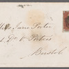 Unidentified sender to Jane Porter, envelope (empty)