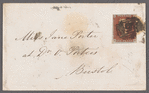 Unidentified sender to Jane Porter, envelope (empty)