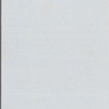 Mr. Daniel to to Jane Porter, autograph letter third person