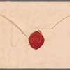 Jonathan Henry Woodward to Jane Porter, autograph letter signed