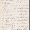 Nina Napier to Jane Porter, autograph letter signed