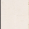 Nina Napier to Jane Porter, autograph letter signed