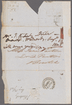 Joseph Rickerby to Jane Porter, autograph letter signed