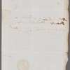 Joseph Rickerby to Jane Porter, autograph letter signed