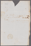 Joseph Rickerby to Jane Porter, autograph letter signed