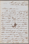 Joseph Rickerby to Jane Porter, autograph letter signed
