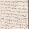 Jane Porter, autograph petition (draft/copy)
