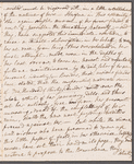 Jane Porter, autograph petition (draft/copy)