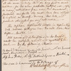 Jane Porter, autograph petition (draft/copy)