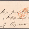John Russell, Lord Russell to Jane Porter, autograph letter signed