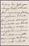 [?] Campbell to Jane Porter, autograph letter signed