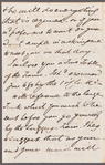 [?] Campbell to Jane Porter, autograph letter signed