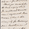 [?] Campbell to Jane Porter, autograph letter signed