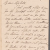 James Henry Monk to Jane Porter, autograph letter signed