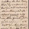 Margaretta Murray to Jane Porter, autograph letter signed