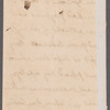 Margaretta Murray to Jane Porter, autograph letter signed