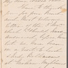 Catherine Maxwell, Lady Maxwell to Jane Porter, autograph letter signed