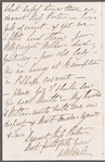 Anna Maria Hall to Jane Porter, autograph letter signed