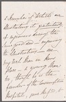 Anna Maria Hall to Jane Porter, autograph letter signed