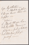 Anna Maria Hall to Jane Porter, autograph letter signed