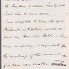 Dudley Coutts Stuart to Jane Porter, autograph letter signed