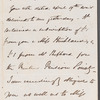 Dudley Coutts Stuart to Jane Porter, autograph letter signed